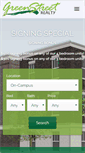 Mobile Screenshot of greenstrealty.com